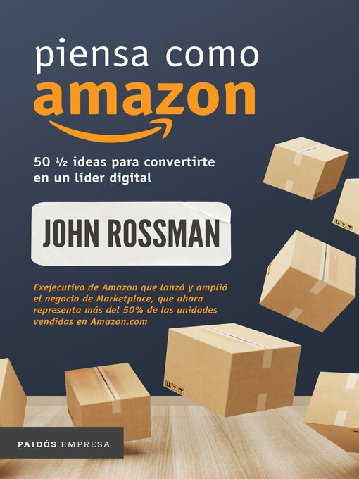 Title details for Piensa como Amazon by John Rossman - Available